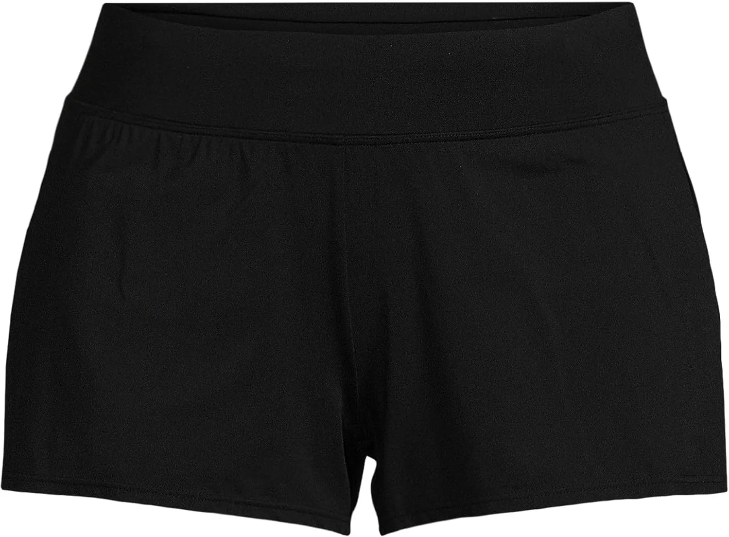 Lands' End Women's Chlorine Resistant Smoothing Control Curvy 3" Swim Shorts