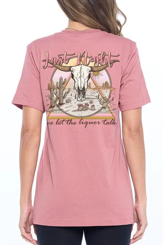 Last Night Graphic Tee