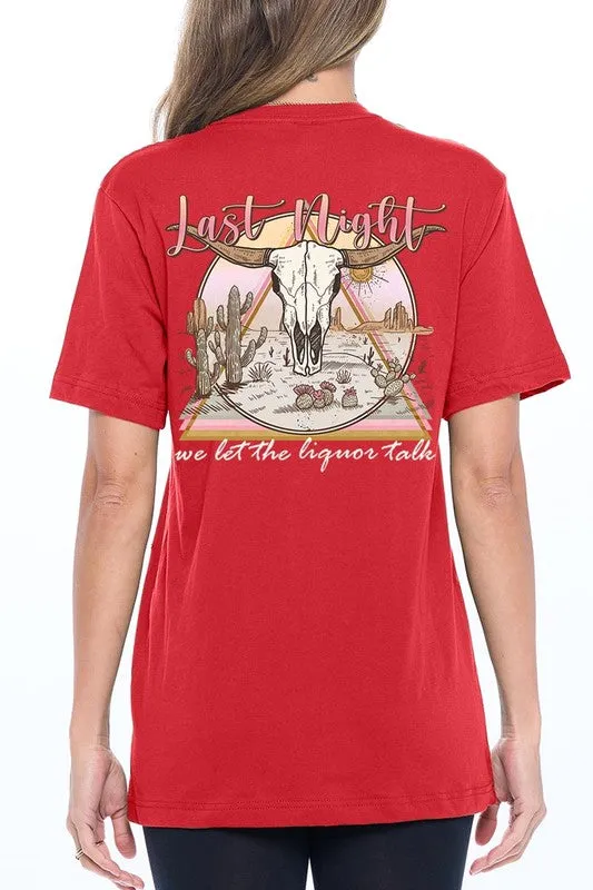 Last Night Graphic Tee