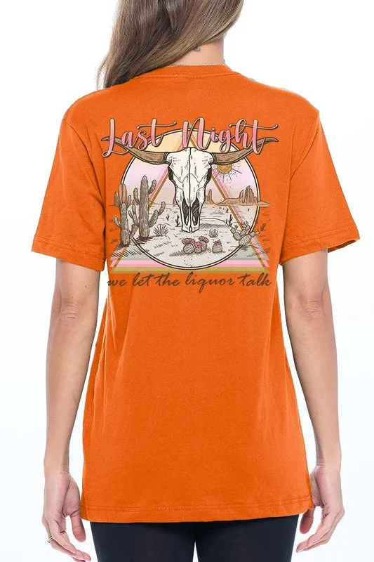Last Night Graphic Tee
