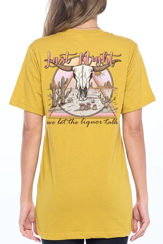 Last Night Graphic Tee