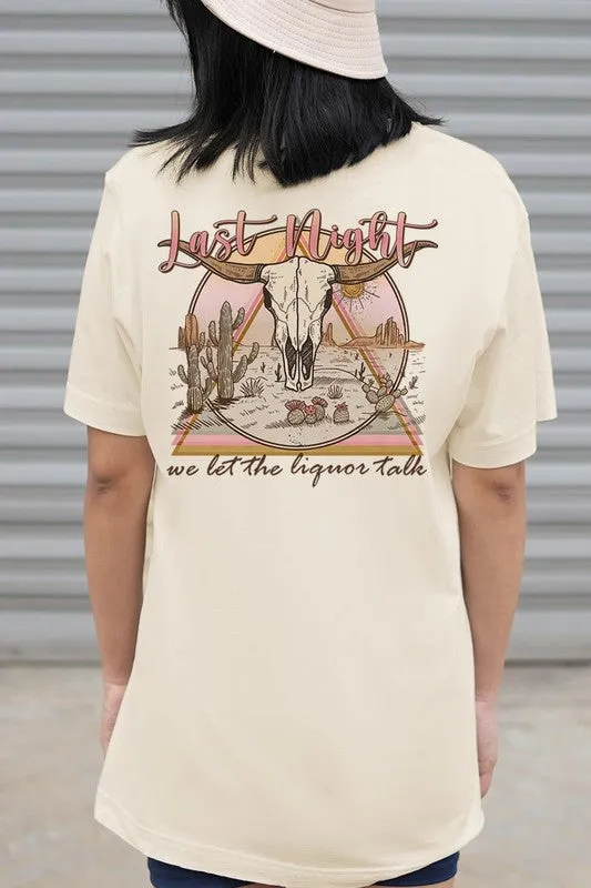Last Night Graphic Tee