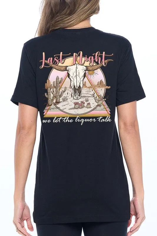 Last Night Graphic Tee