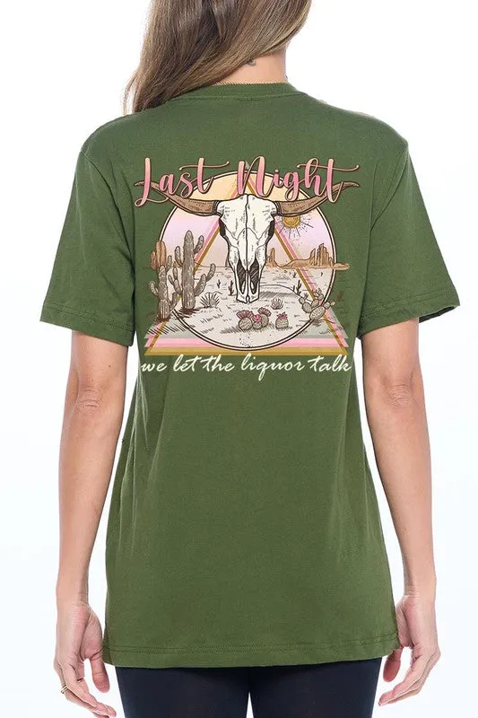 Last Night Graphic Tee