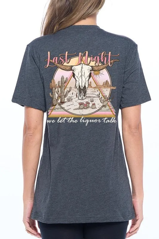 Last Night Graphic Tee