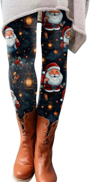 Leggings for Women Leggings Full Length Micro Elastic Fashion Soft Daily Transparent White Ash S 5XL Fall & Winter
