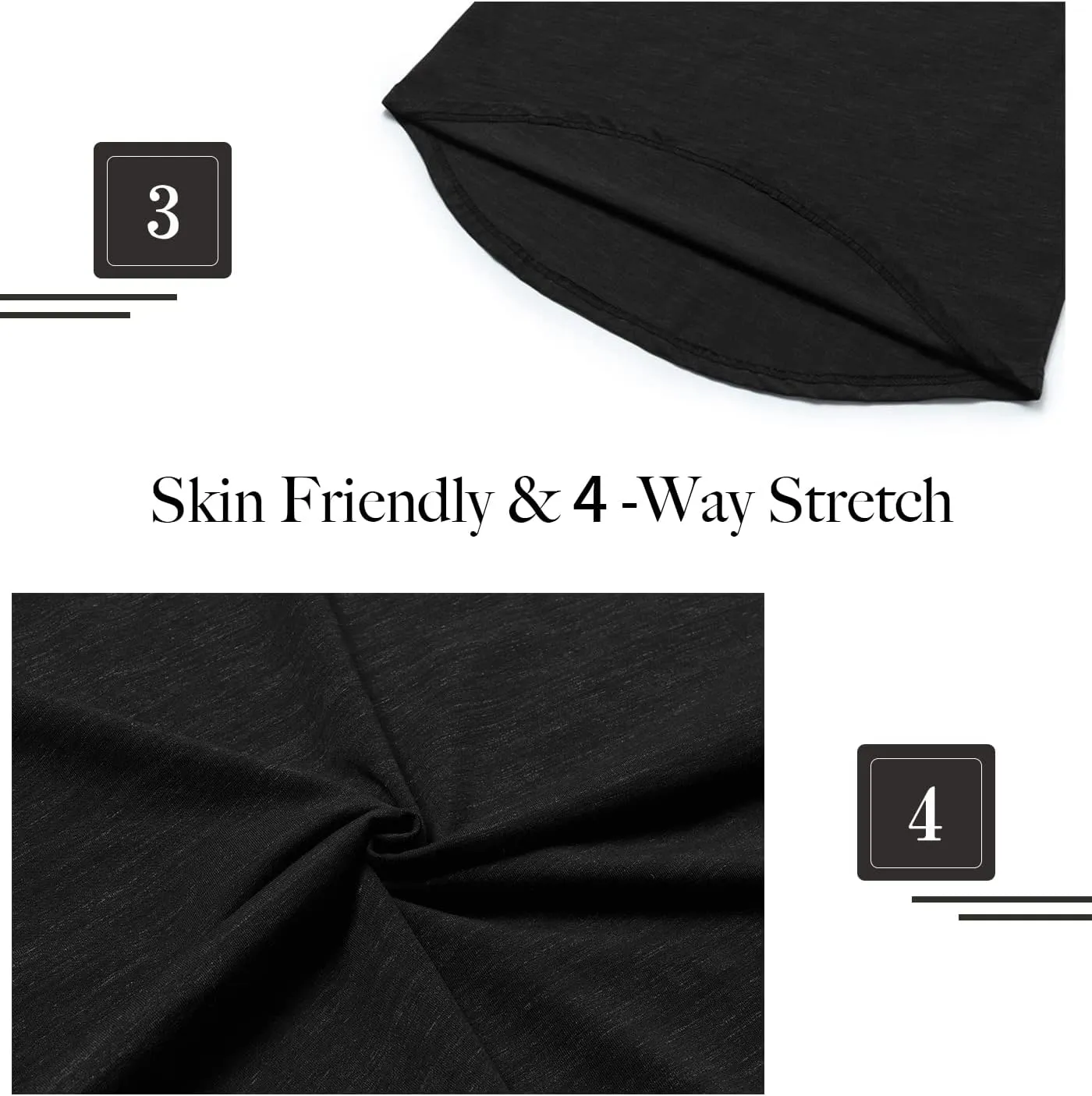 LETAOTAO Mens Hipster Longline T-Shirt Drop Cut Scallop Long Tail Slim Fit Bodybuilding Gym Muscle Workout Tee