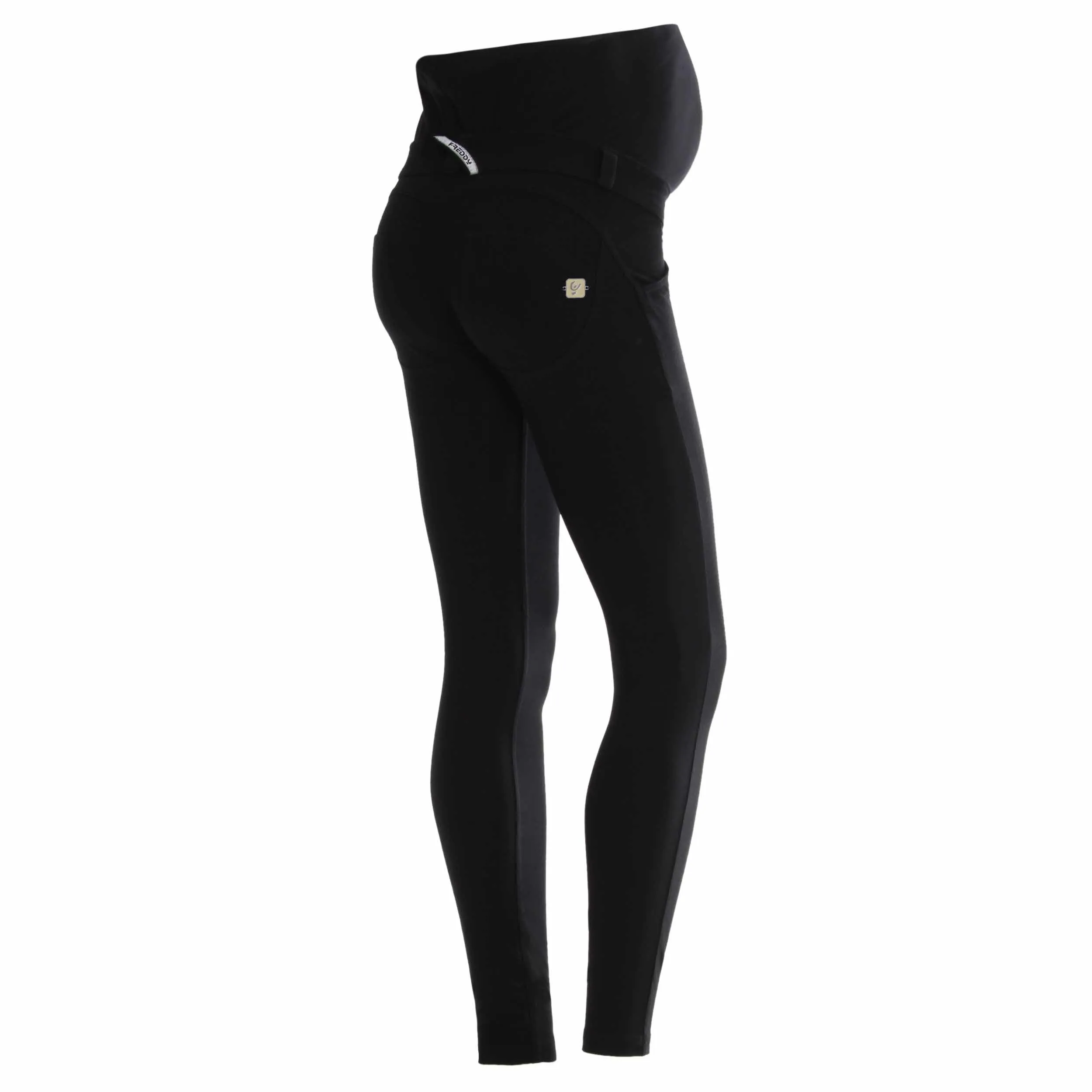 Maternity Skinny Black Cotton Pants