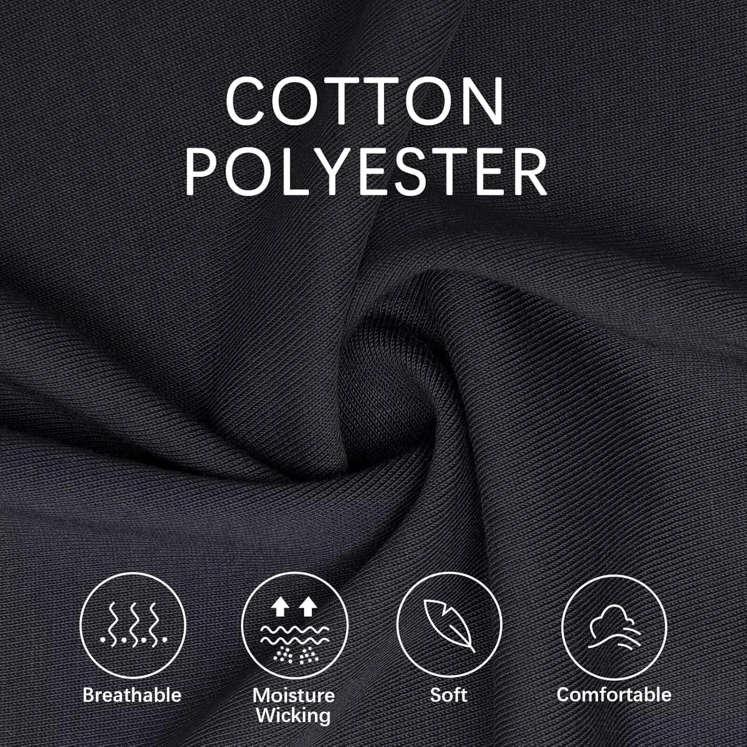 Men's Business Long and Short Sleeve Polo Shirts Mercerized Cotton Blend Casual Stylish Collared Shirts
