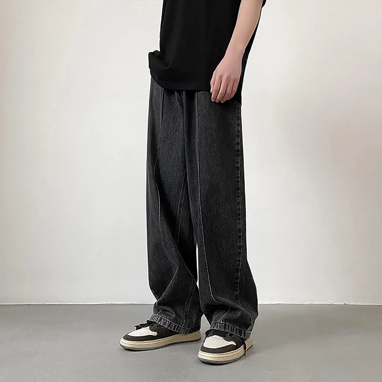 Men's Denim Pants Men's Trousers Men Chino Pants Slim Fit Stretch Bodycon Trousers Casual Men's Stretch Work Trousers
