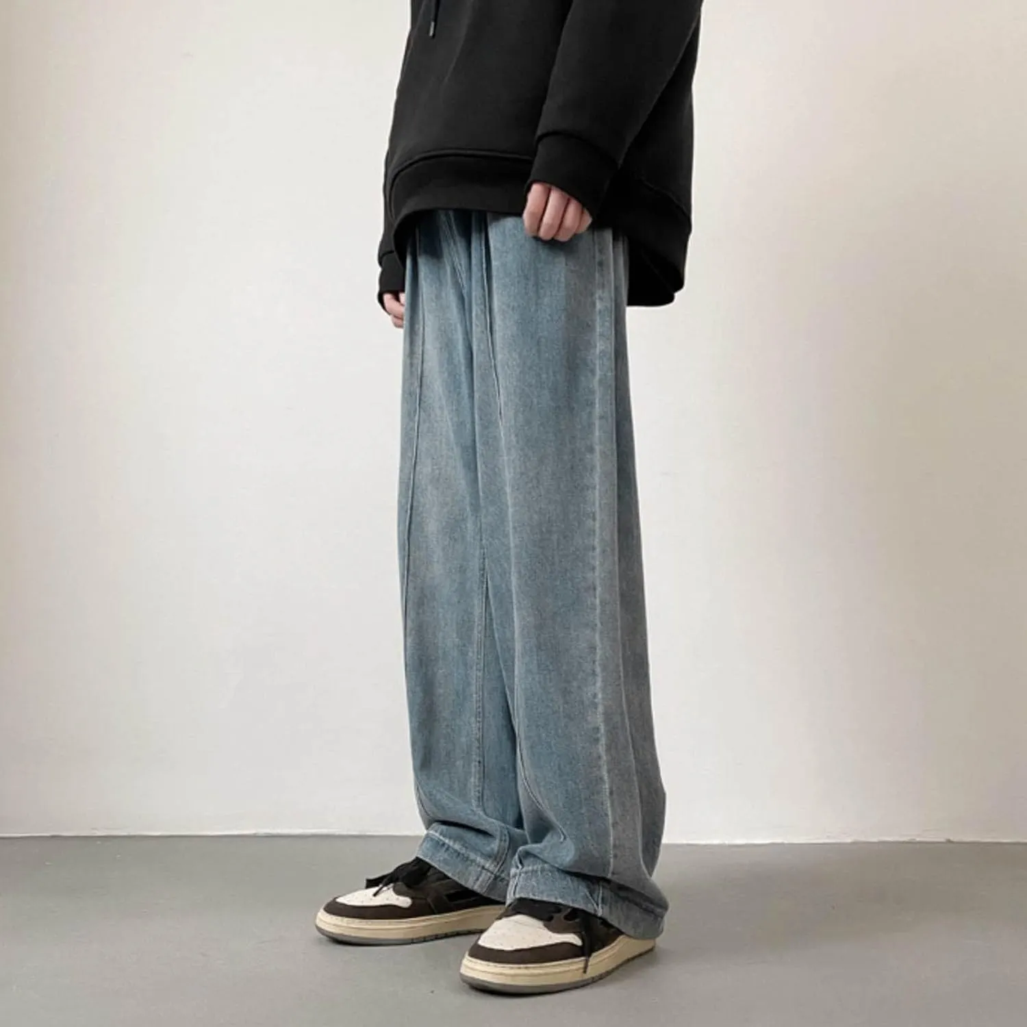 Men's Denim Pants Men's Trousers Men Chino Pants Slim Fit Stretch Bodycon Trousers Casual Men's Stretch Work Trousers