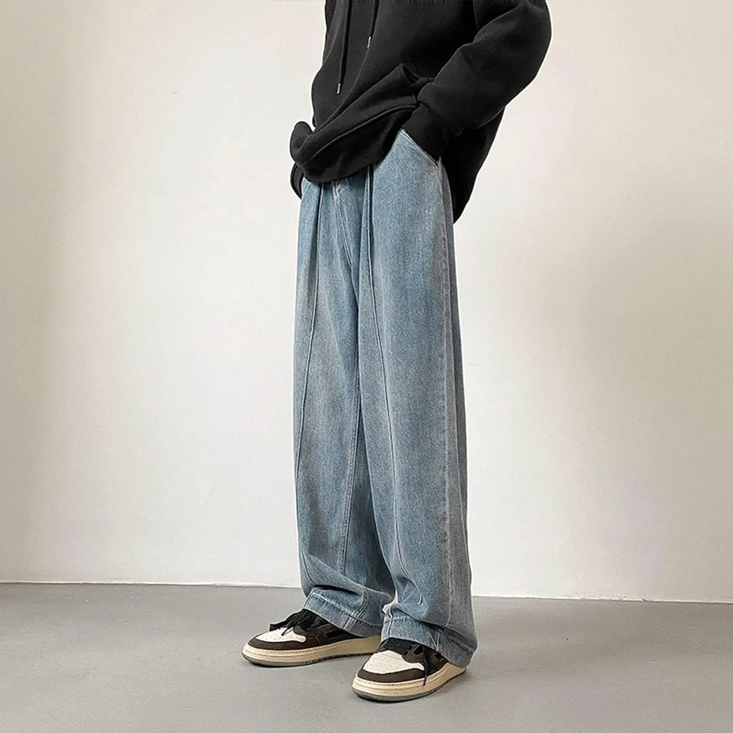 Men's Denim Pants Men's Trousers Men Chino Pants Slim Fit Stretch Bodycon Trousers Casual Men's Stretch Work Trousers