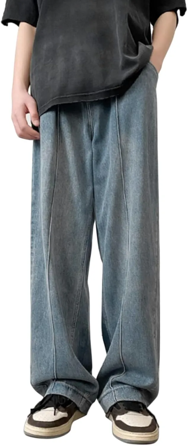 Men's Denim Pants Men's Trousers Men Chino Pants Slim Fit Stretch Bodycon Trousers Casual Men's Stretch Work Trousers