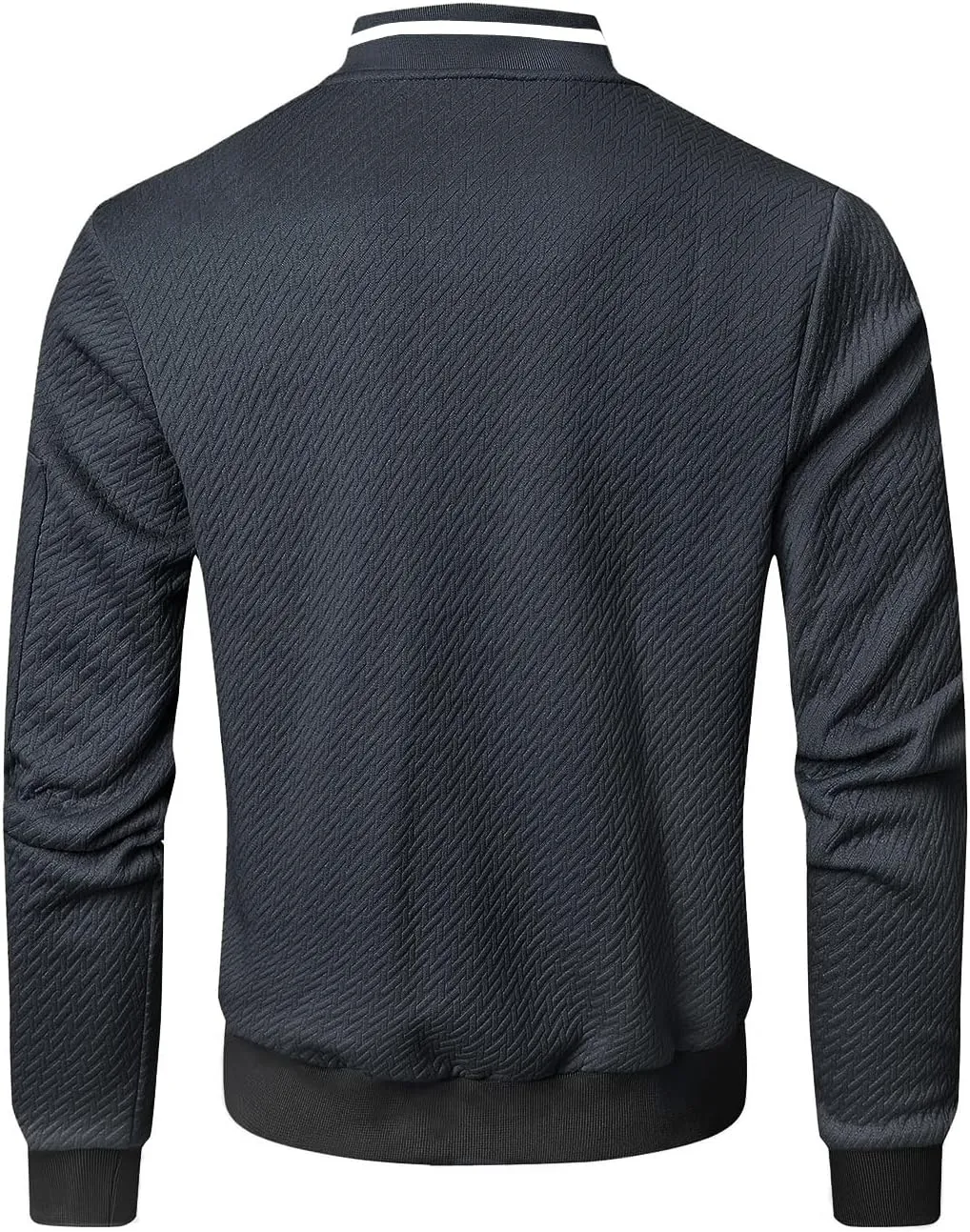 Mens Loose Fit Lightweight Jacket Casual Stylish bomber Jacket