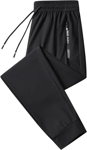Mens Pants, Unisex Ultra Stretch Quick Drying Pants, Ultra Stretch Workout Breathable Casual Pants, Sweatpants for Mens