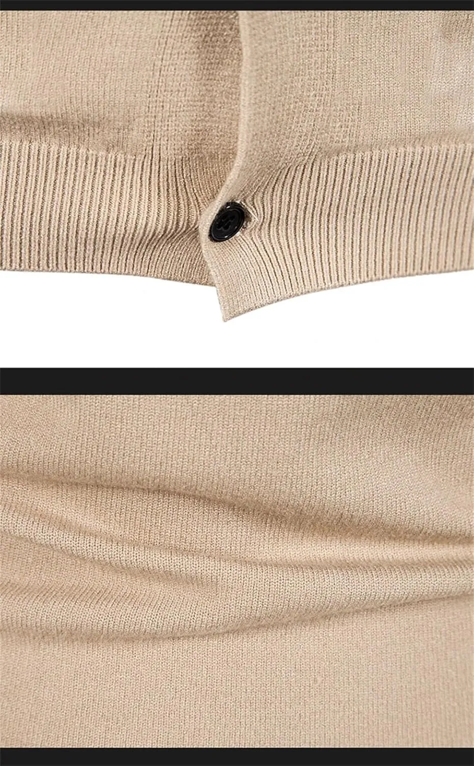 Men's Thin Knit Cardigan V-Neck Slim Fit Sweater Lightweight Solid Color Casual Coat for Autumn