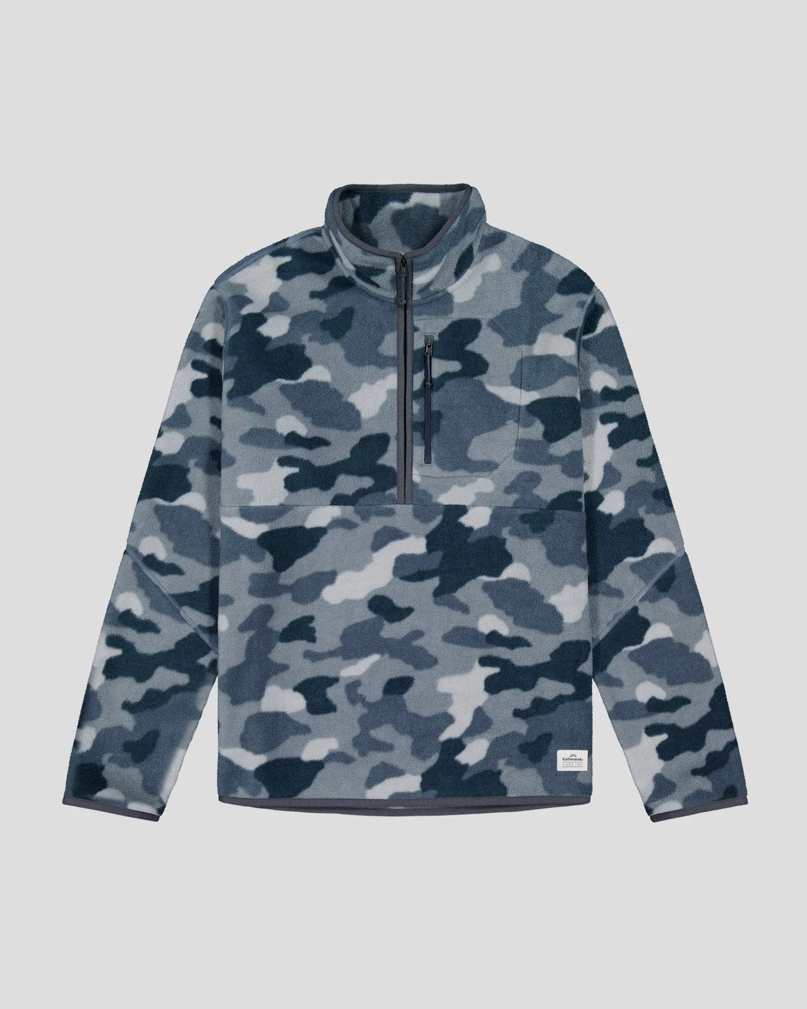 Men's Trailhead Fleece 1/4 Zip Pullover - Moon Tree Camo Print