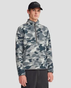 Men's Trailhead Fleece 1/4 Zip Pullover - Moon Tree Camo Print