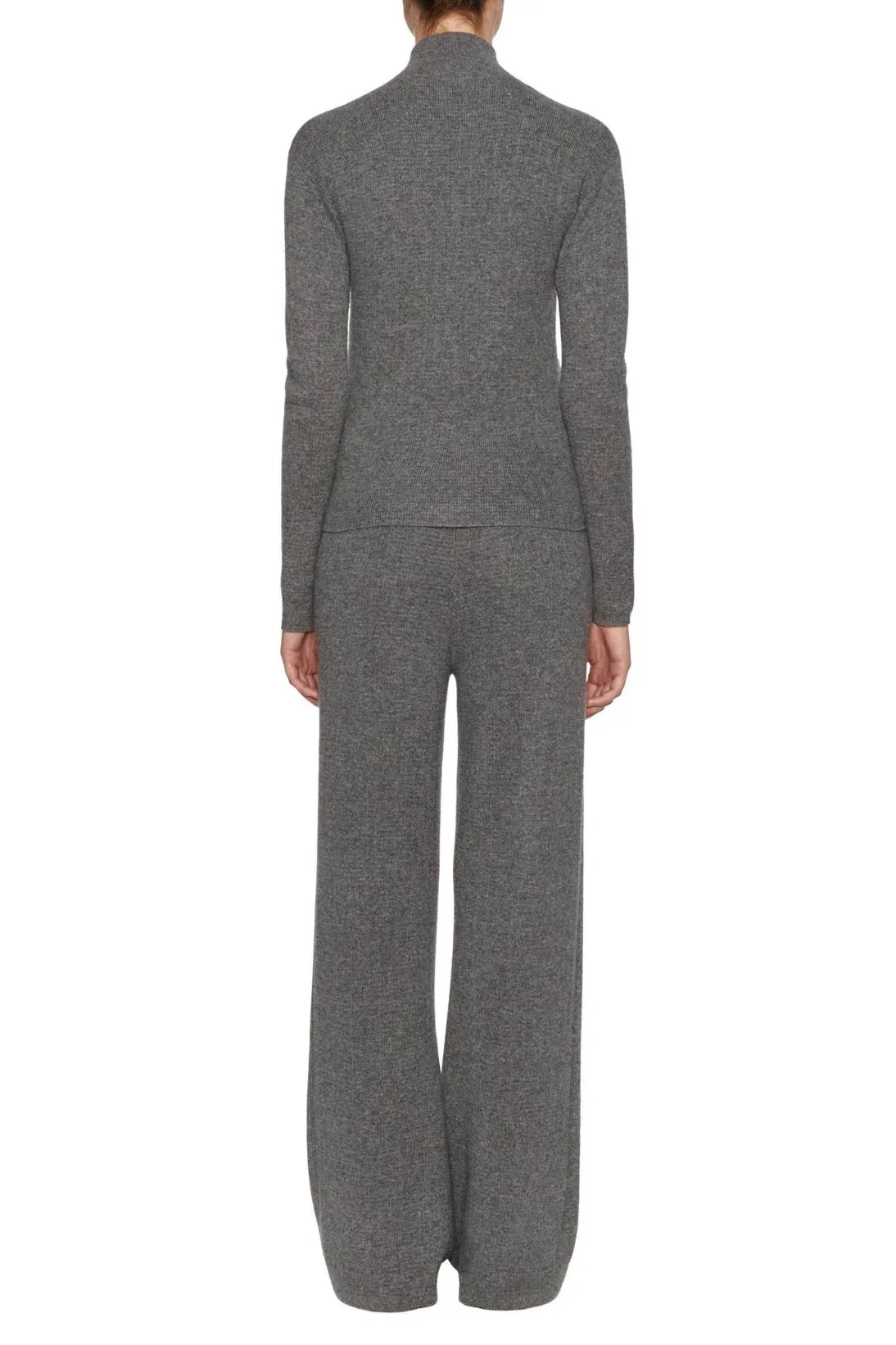MOCK NECK CARDIGAN