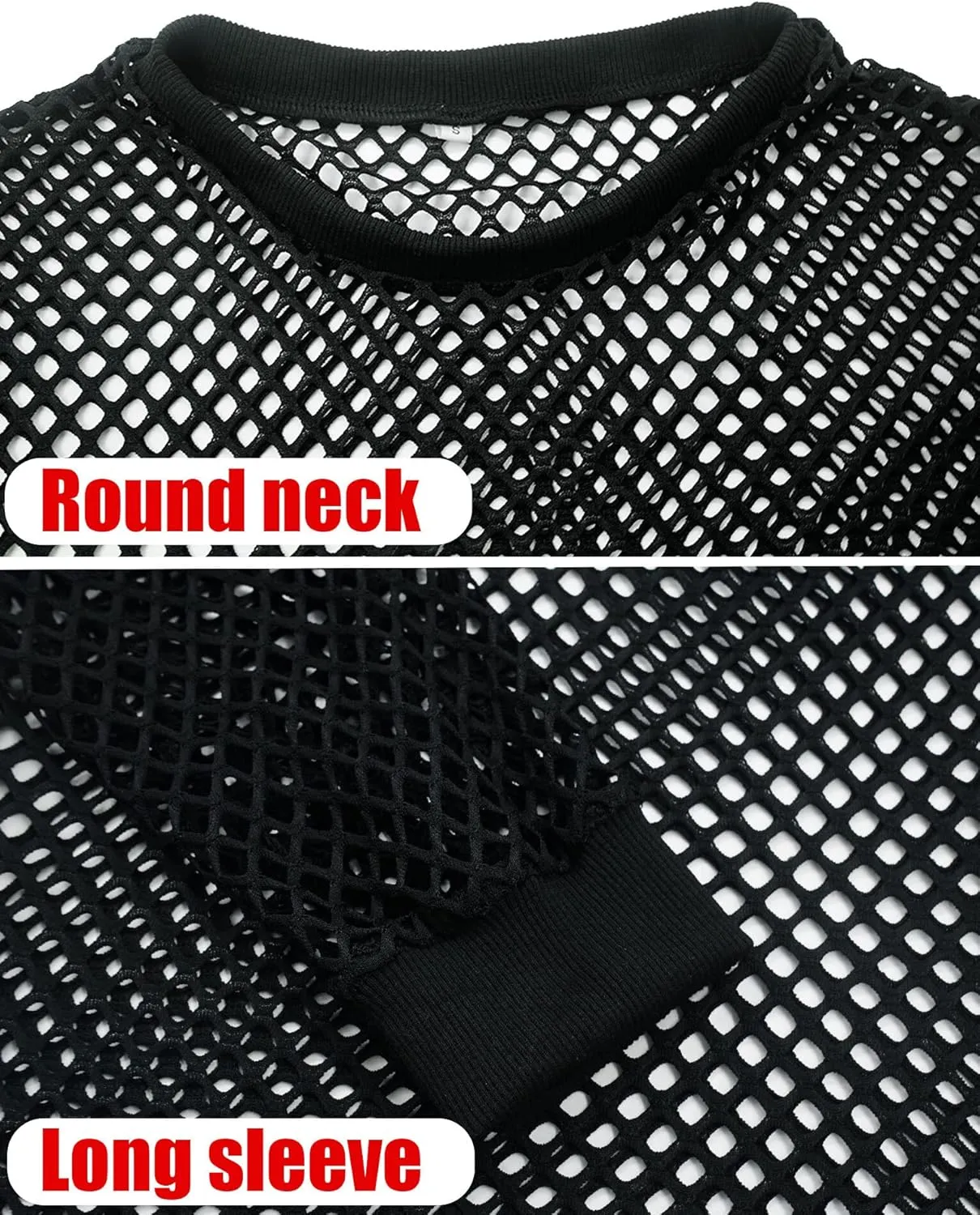 Panegy Men's Sheer Mesh See Through Tshirt Workout Gym Muscle Shirts Party Club Rave Disco Tank Top Tee