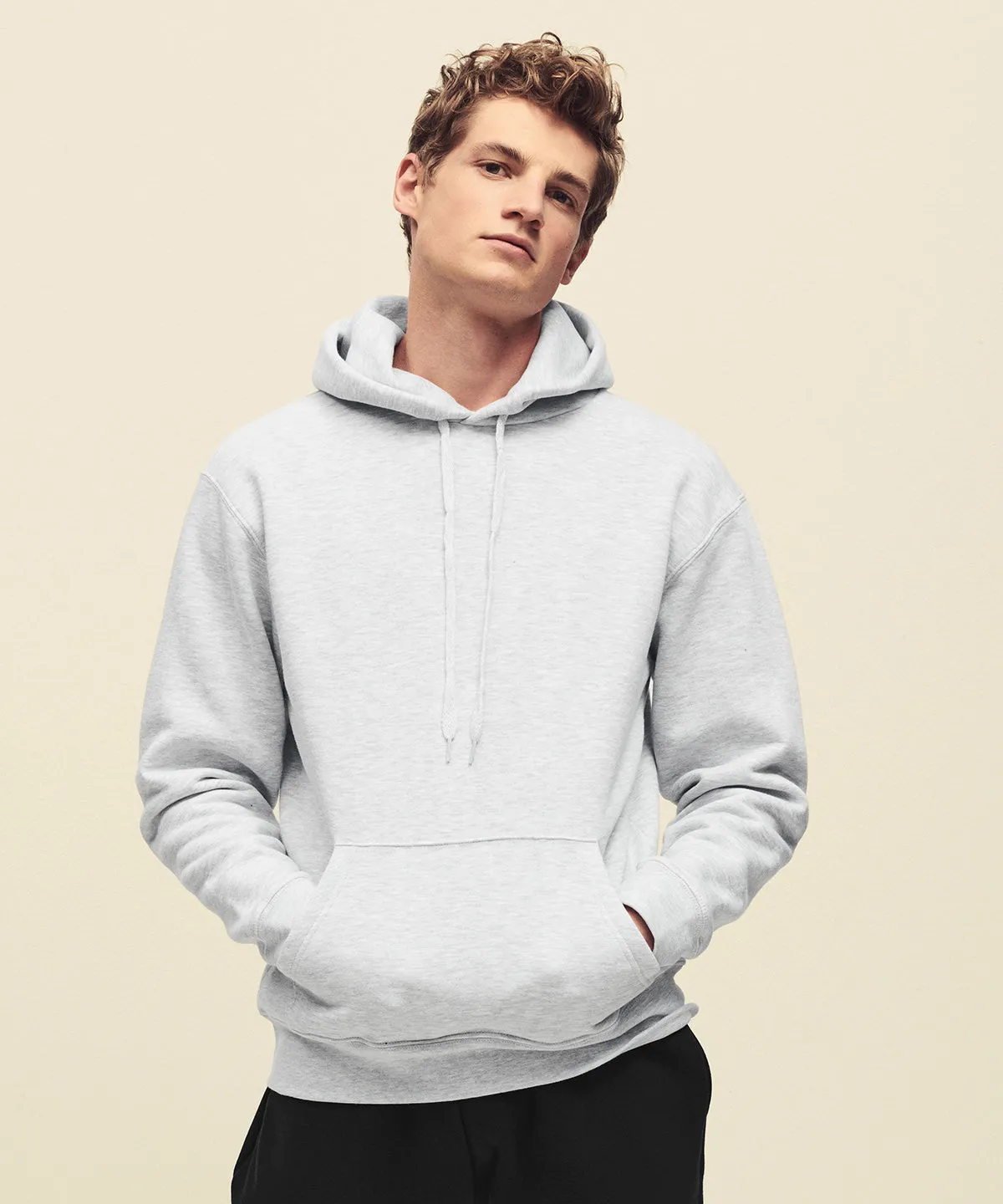 Premium 70/30 hooded sweatshirt | Classic Olive