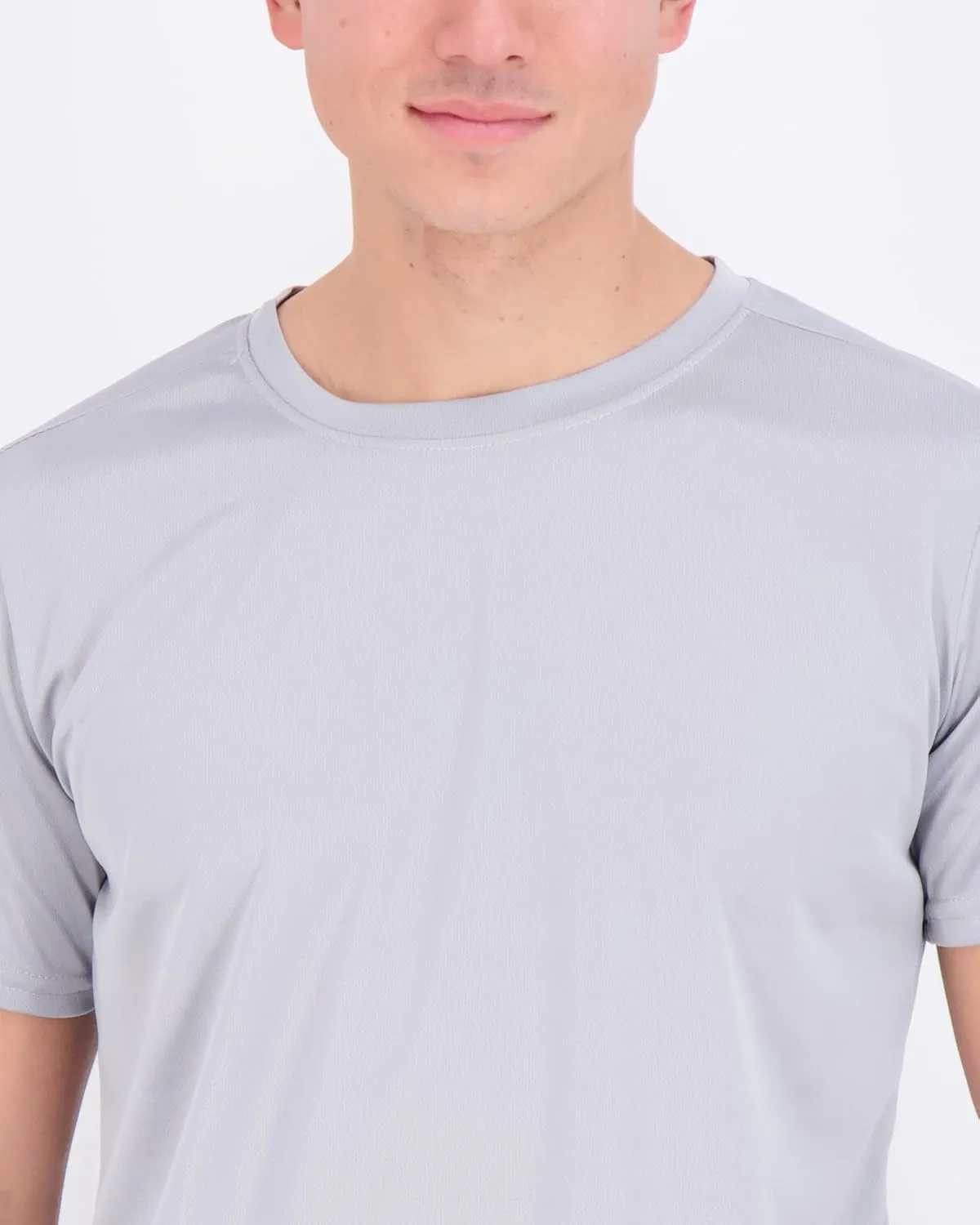 Real Essentials 5 Pack Mens Active Quick Dry Mesh Crew Neck T Shirts | Athletic Short Sleeve Tee (Available in Big & Tall)