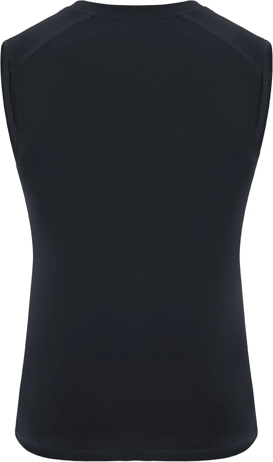 Roadbox Boys Youth Sleeveless Compression Shirt, Quick Dry Kids Undershirt, Athletic Soft Tank Tops Sport Shirts Basketball