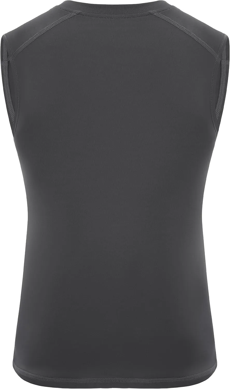 Roadbox Boys Youth Sleeveless Compression Shirt, Quick Dry Kids Undershirt, Athletic Soft Tank Tops Sport Shirts Basketball