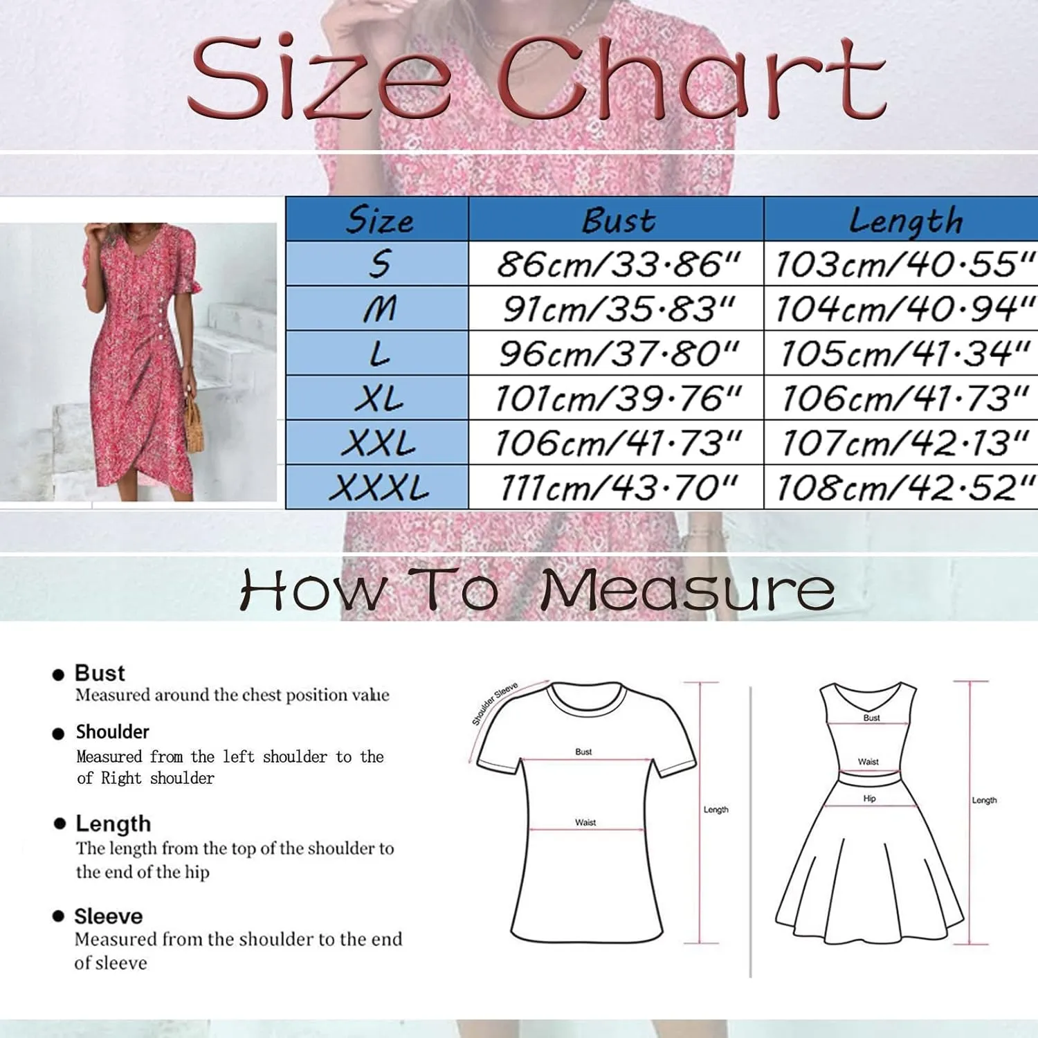 RTPR Beach Wrap Chiffon V Neck Flower Print Short Sleeve, Floral Polka Dot Button Bubble Sleeve Irregular Hem Dress