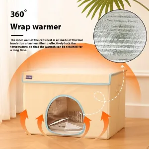 SnugglePaw Heated Cat Nest