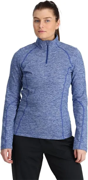 Spyder Women's Accord 1/2 Zip Quick Dry T-Neck Shirt