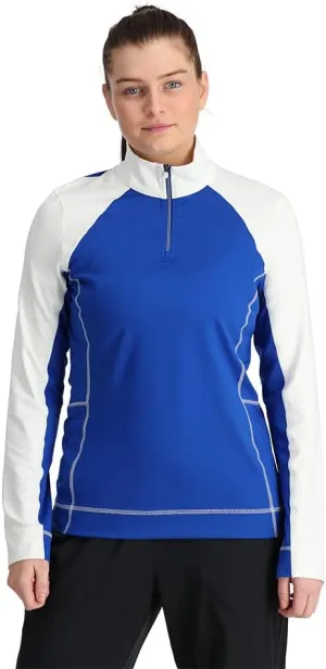 Spyder Women's Savona 1/2 Zip Quick Dry T-Neck Shirt
