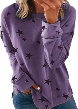 Sweatshirt for Women Oversized Graphic Comfy Long Sleeve Shirts Casual Fashion Spring Crewneck Pullover Tops Clothing