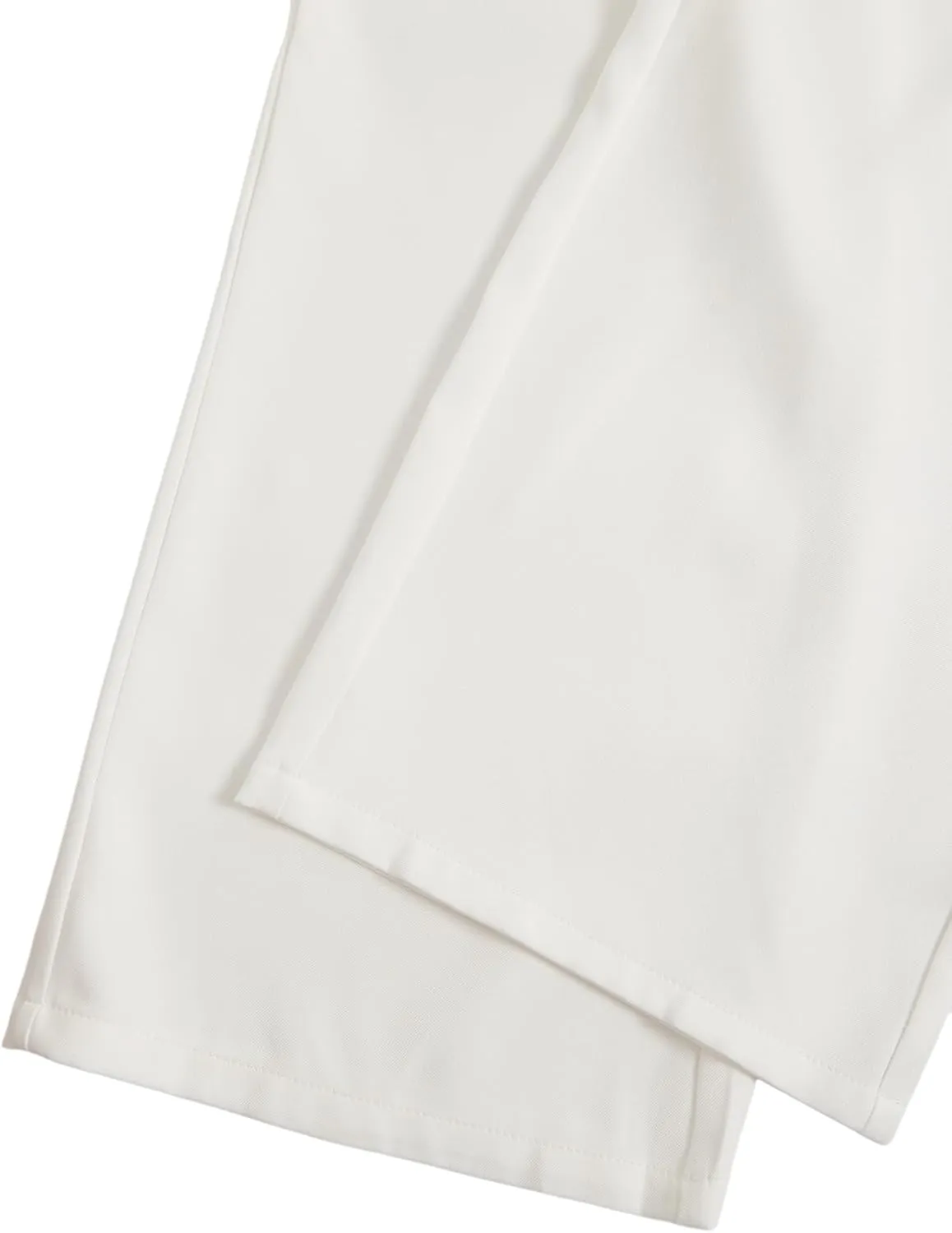 SweatyRocks Girl's Elastic High Waist Wide Leg Pants Loose Long Trousers