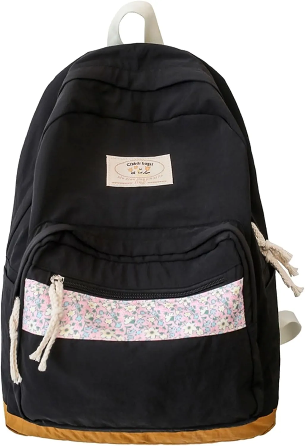 Teclado Kawaii Backpack Casual Bookbags Cute Lightweight Laptop Bag Travel Daypacks (Black)