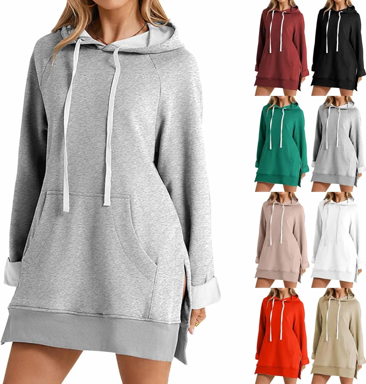 The Warmy Oversized Hoodie Dress Women, Hoodie Dress For Women, Oversized Hoodie Dress, The Warmy Hoodie Dress