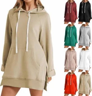 The Warmy Oversized Hoodie Dress Women, Hoodie Dress For Women, Oversized Hoodie Dress, The Warmy Hoodie Dress