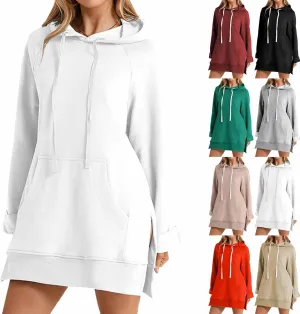 The Warmy Oversized Hoodie Dress Women, Hoodie Dress For Women, Oversized Hoodie Dress, The Warmy Hoodie Dress