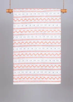 Twisted Weaves Cotton Hand Block Printed Fabric