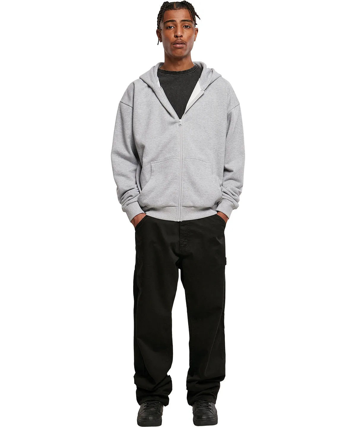 Ultra heavy zip hoodie | Cobalt Blue