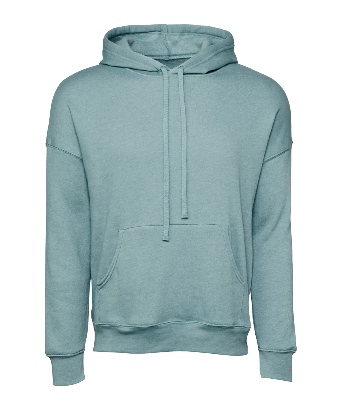 Unisex sponge fleece pullover DTM hoodie | Heather Blue Lagoon