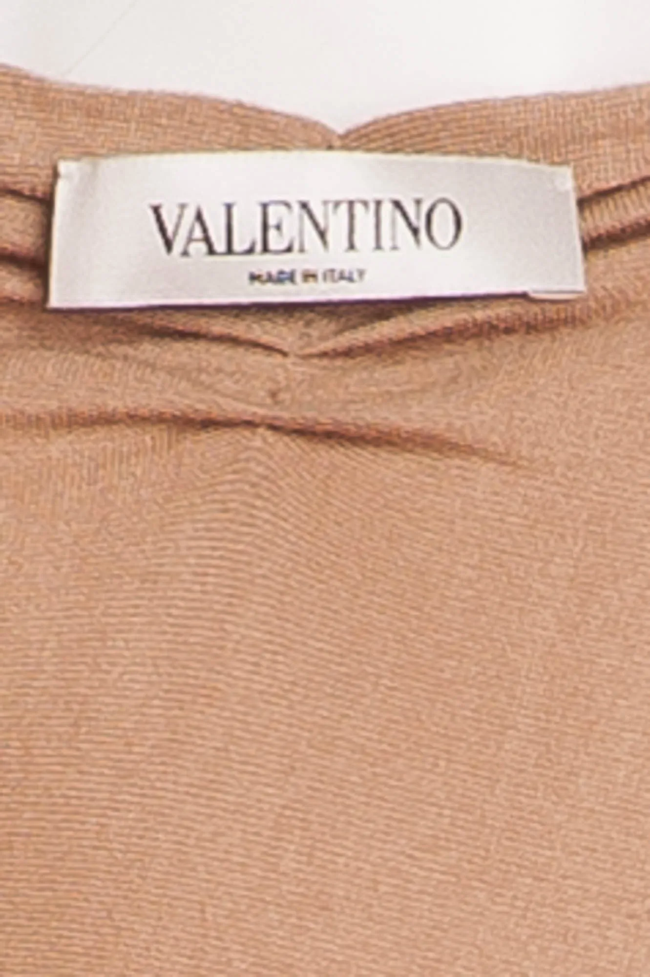 Valentino  -  Lace -trimmed wool-blend  Cardigan with  - L