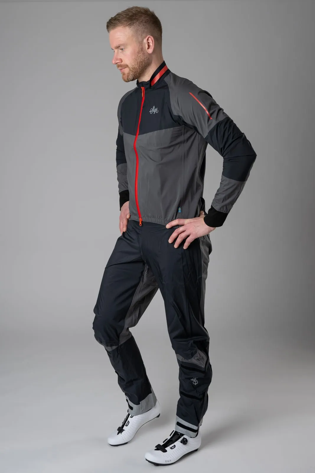 Vstkusten Men's Cycling Rain Jacket: Waterproof, Breathable