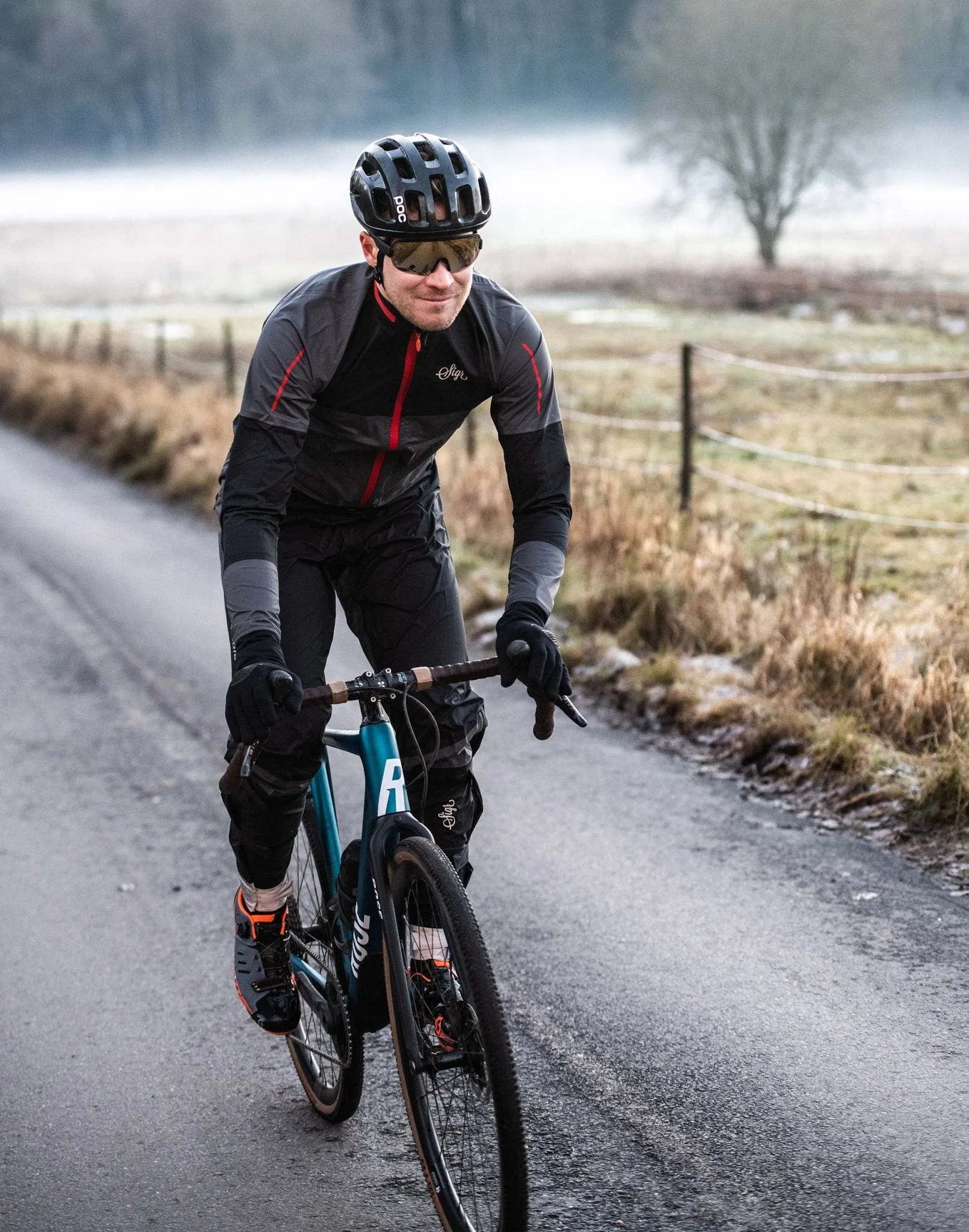 Vstkusten Men's Cycling Rain Jacket: Waterproof, Breathable