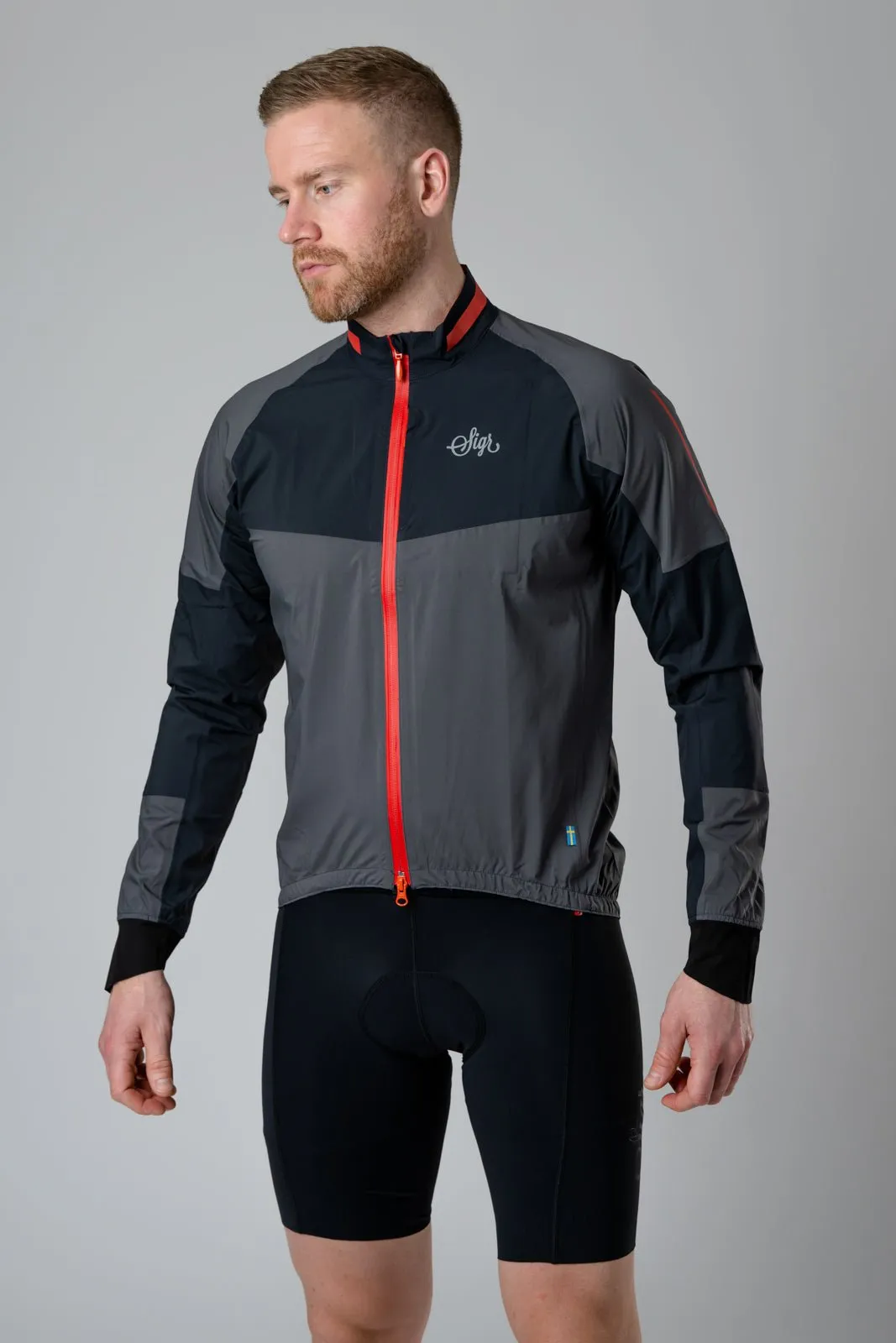 Vstkusten Men's Cycling Rain Jacket: Waterproof, Breathable