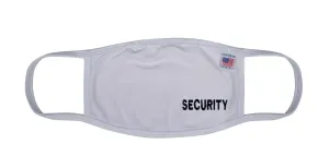 White Reusable Washable Face Mask (Security)