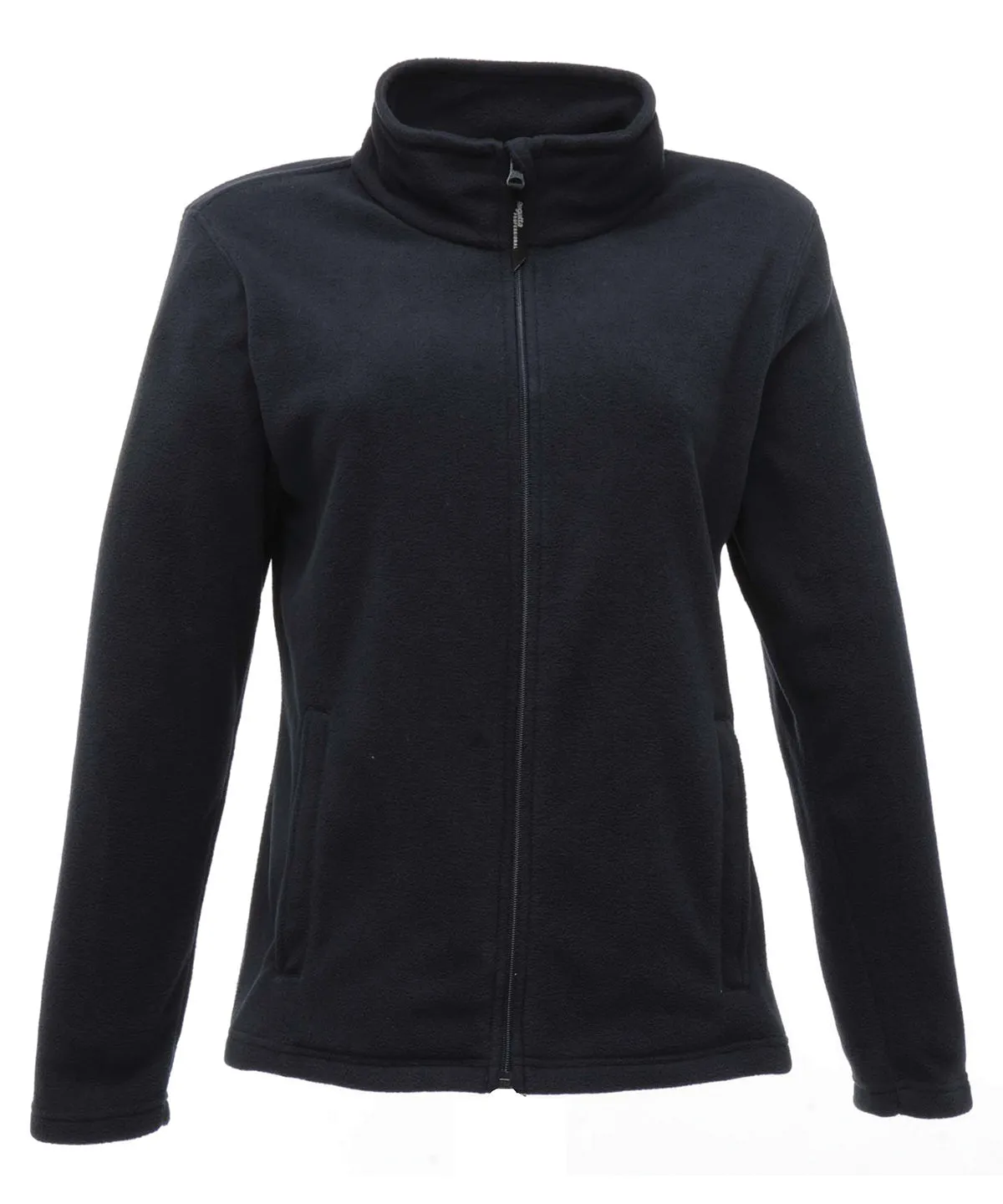 Womens full-zip microfleece | Dark Navy