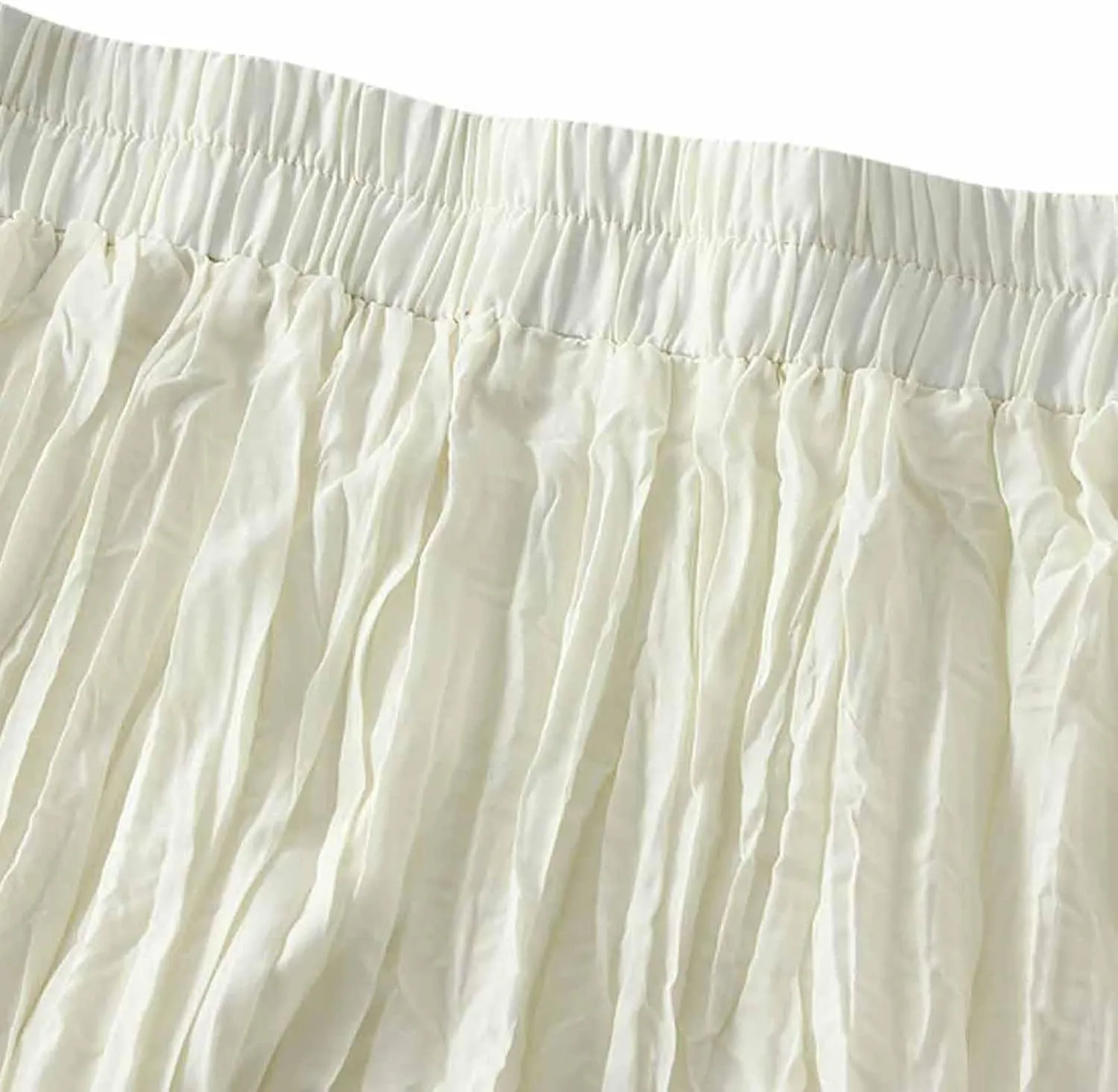 Women's Long Tulle Skirts Elastic High Waisted Flowy Pleated Mesh A-Line Party Tutu Maxi Skirt Fashion Clothes