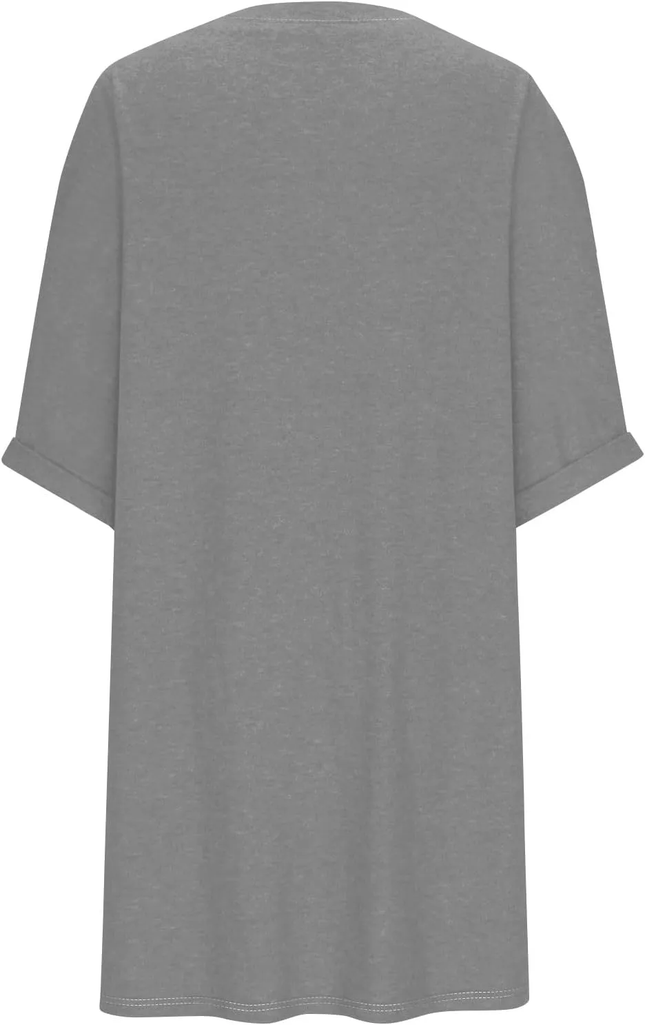 Women's Plus Size Outfits for Curvy Short Sleeve Summer Striped Print Tshirt Dresses Tunic with Pockets, L-5XL