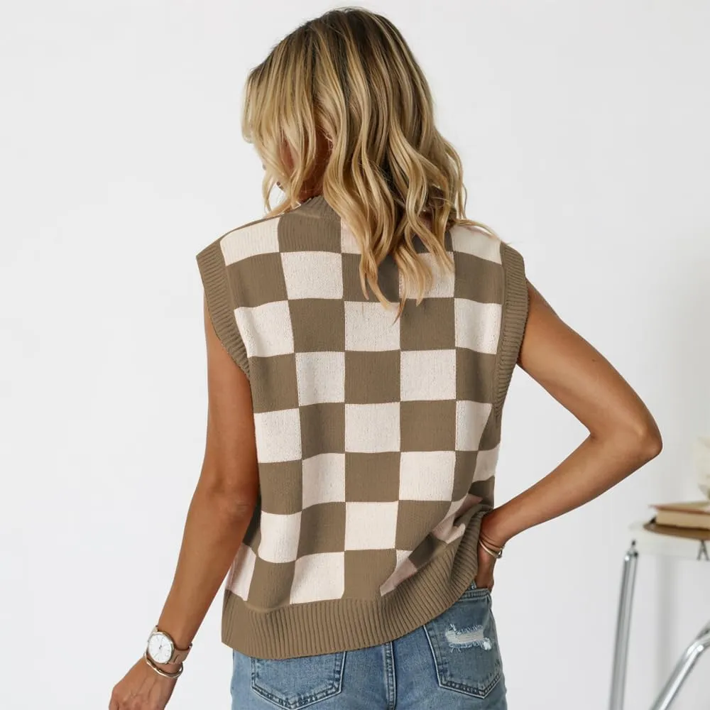 Women's Spring Loose Short Sleeve Pullover Sweater Fashionable Office Vacation Wear Fall Summer